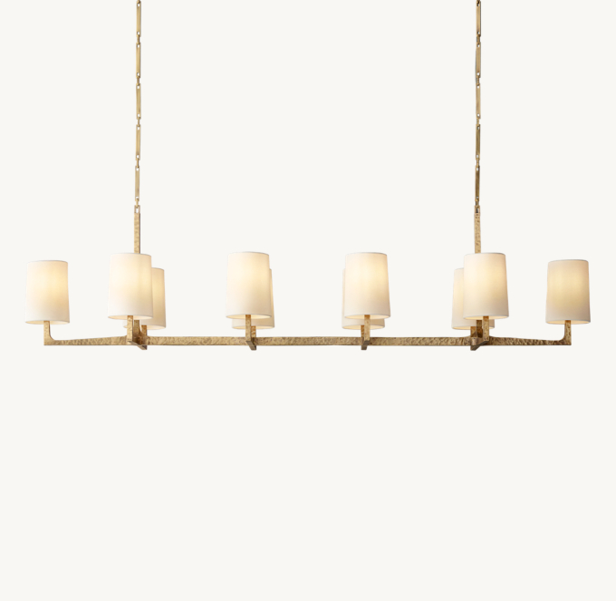 Wright Linear Chandelier 72\"