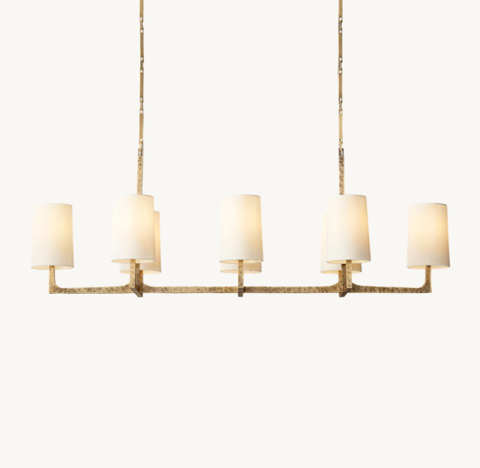 Wright Linear Chandelier 54\"