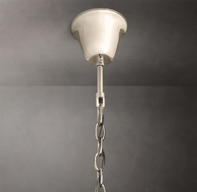 1920s Odeon Round Chandelier 32\"