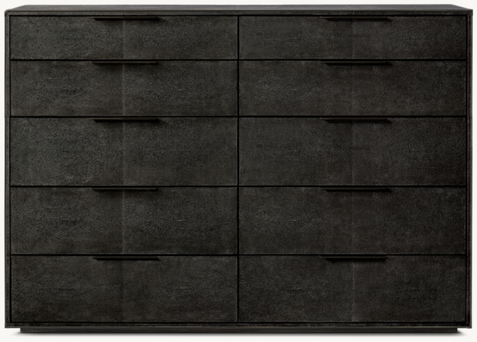 Saunderson Shagreen 10-Drawer Dresser