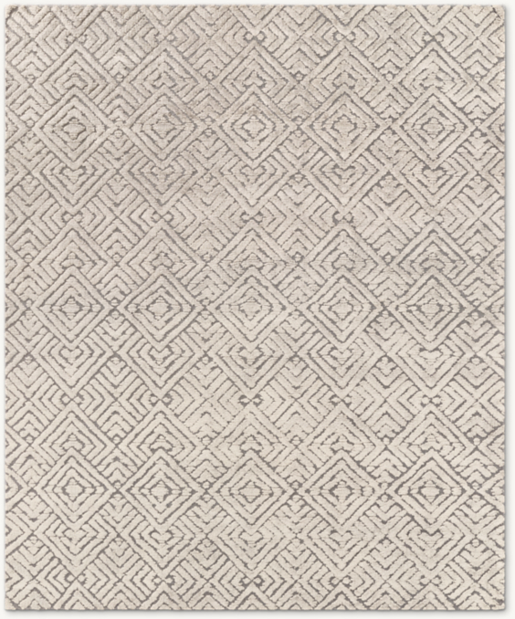 Overhead view of Talsari Silk & Wool Rug 