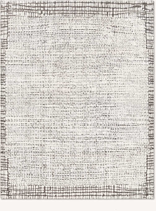 Overhead view of Custom Rahima Wool Rug 