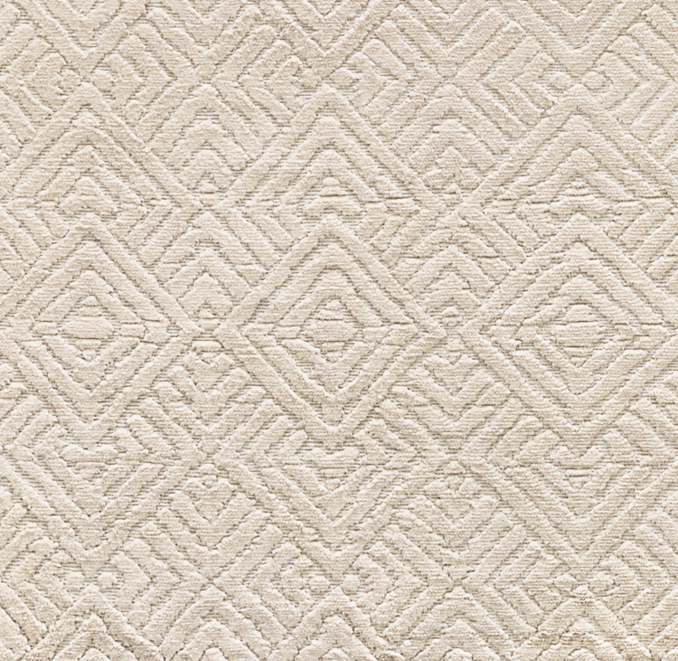 Overhead view of Talsari Silk & Wool Rug Swatch 