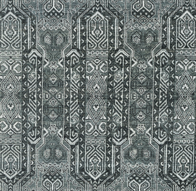 Zayan Silk & Wool Rug Swatch