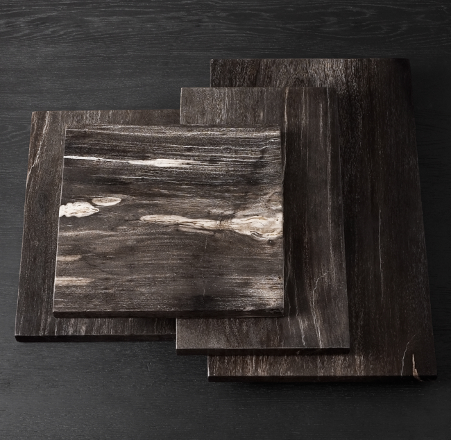 Petrified Wood Cheese Boards