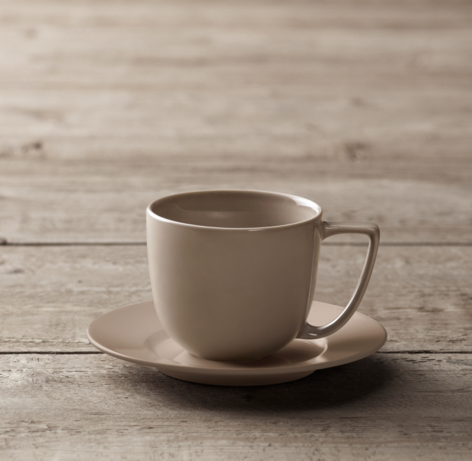 Chinese Porcelain Cup & Saucer (Set Of 4) 