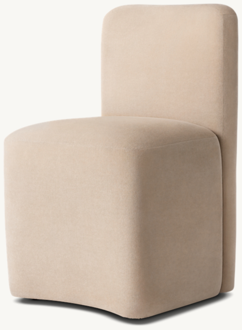 Aurelie Leather Dining Side Chair | RH