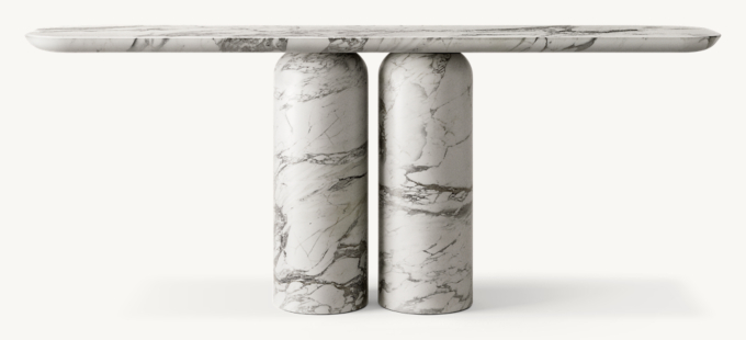 Cupola Carved Console Table | RH