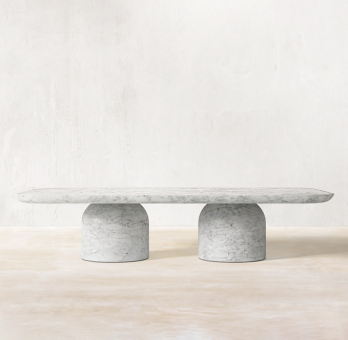 Cupola Carved Coffee Table