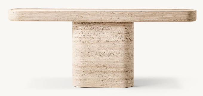 Vitolo Carved Console Table
