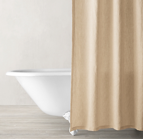 Shower Curtains Rh, Extra Long Shower Curtain Liner 84 Clearance