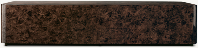 Bardot Burl Plinth Coffee Table