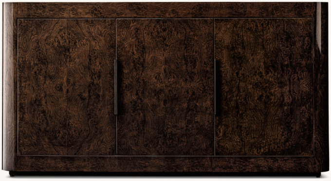 Bardot Burl Triple-Door Sideboard