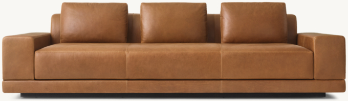 Cortona Leather Sofa | RH