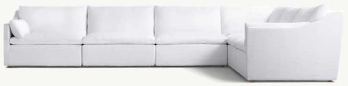 Cloud Modular Slope Arm Right-Arm L-Sectional