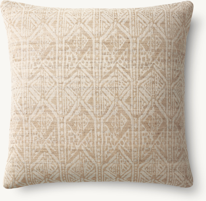 Naya Handwoven Allover Diamond Pillow Cover - Square