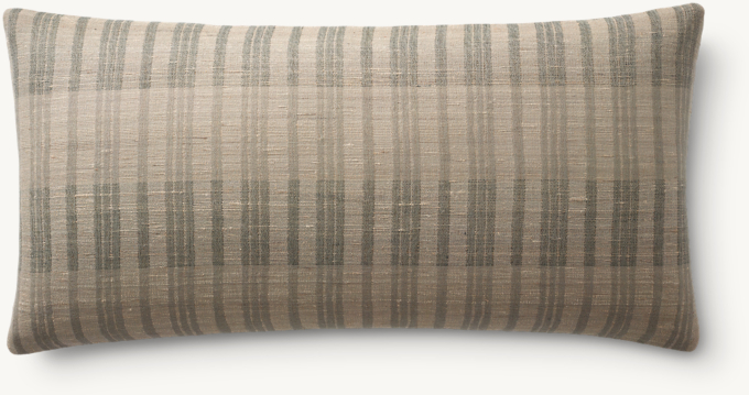 Naya Handwoven Double Band Pillow Cover - Lumbar