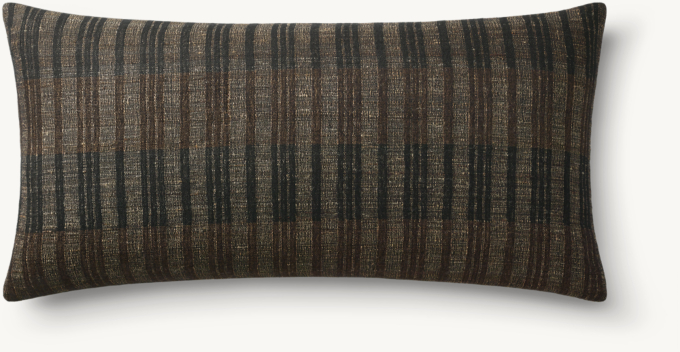 Naya Handwoven Double Band Pillow Cover - Lumbar