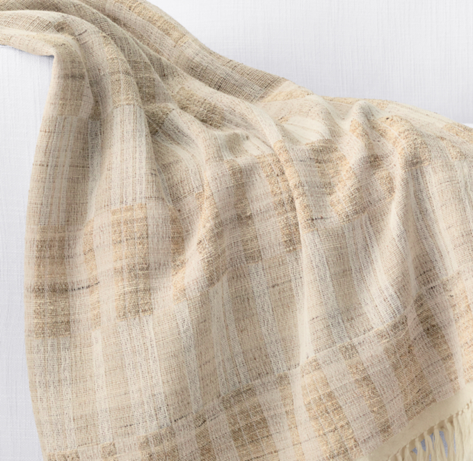 Naya Handwoven Double Band Throw 