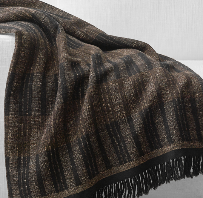 Naya Handwoven Double Band Throw 