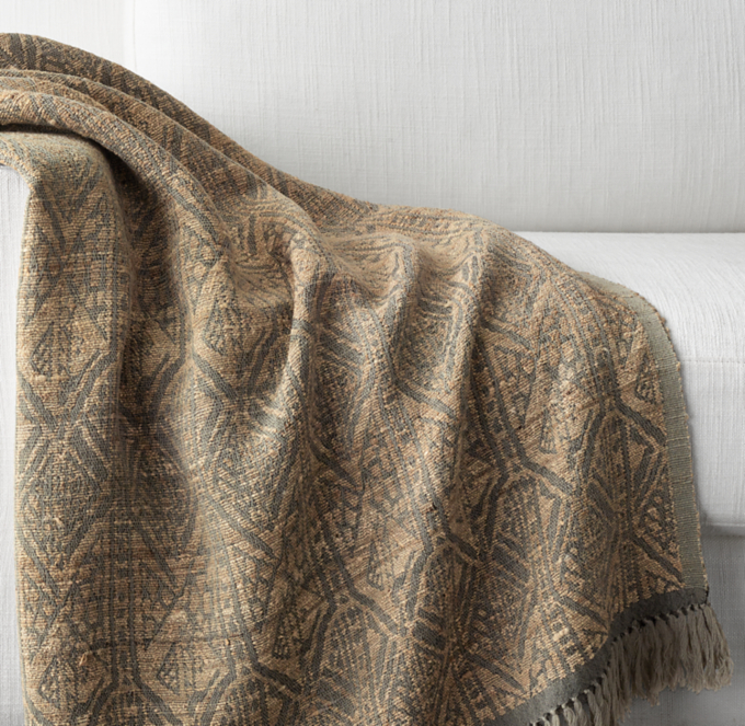 Naya Handwoven Allover Diamond Throw 