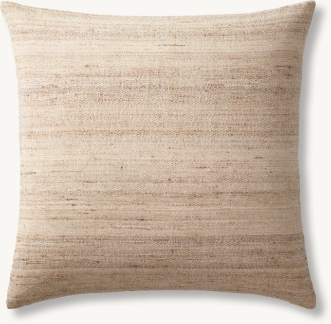 Naya Handwoven Marled Solid Pillow Cover - Square