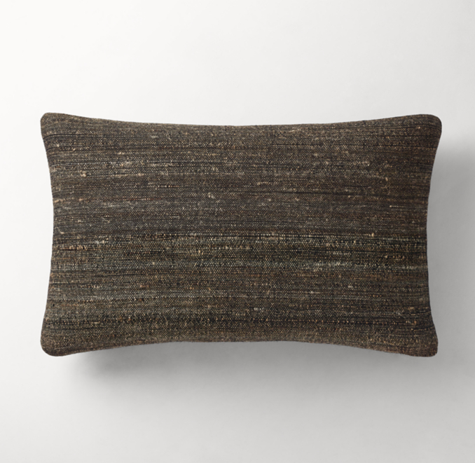 Naya Handwoven Marled Solid Pillow Cover Lumbar