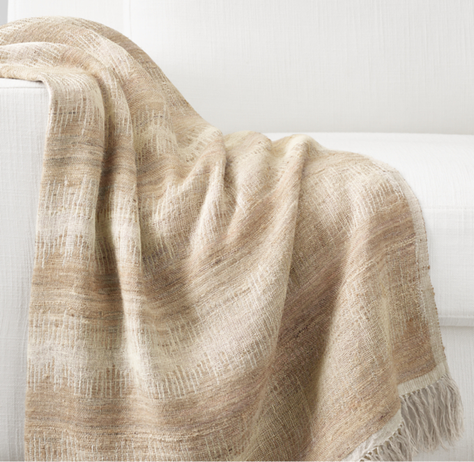 Naya Handwoven Abstract Throw | RH