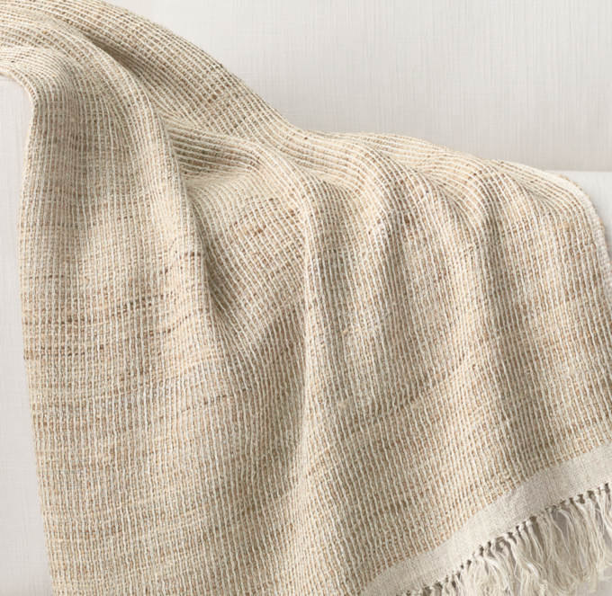 Naya Handwoven Striated Throw 