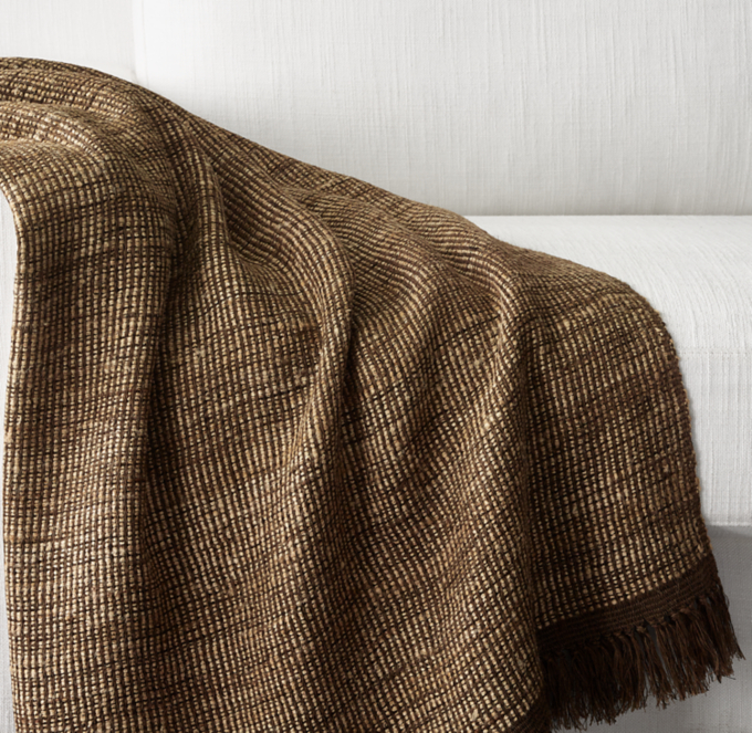Naya Handwoven Striated Throw 