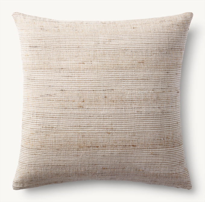 Naya Handwoven Multi-Band Pillow Cover - Square