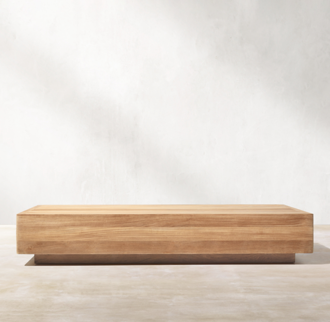 Maya Teak Rectangular Coffee Table