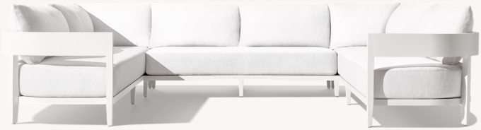 Balmain Aluminum Customizable Sectional