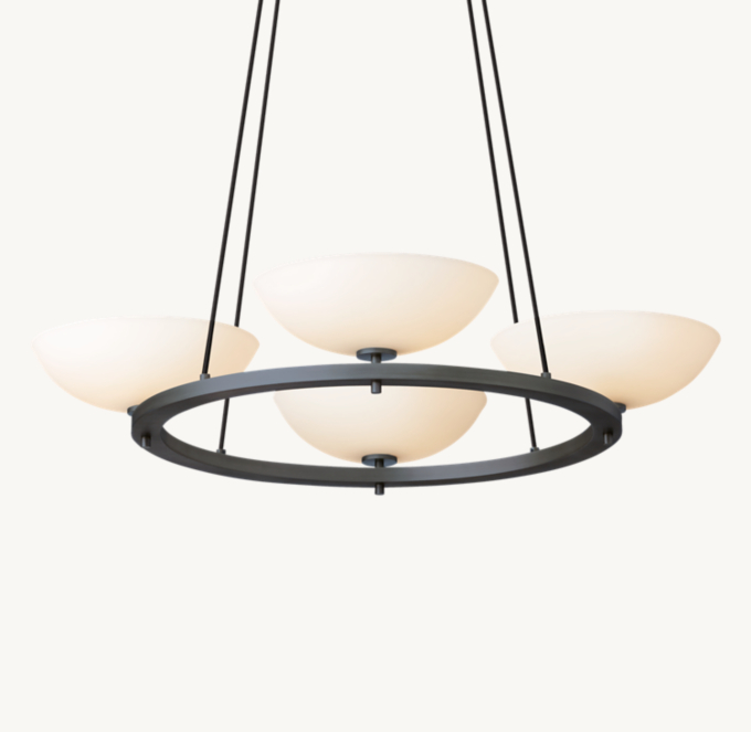 Vernet Round Chandelier 36\"
