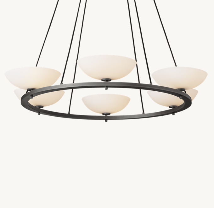 Vernet Round Chandelier 48\"