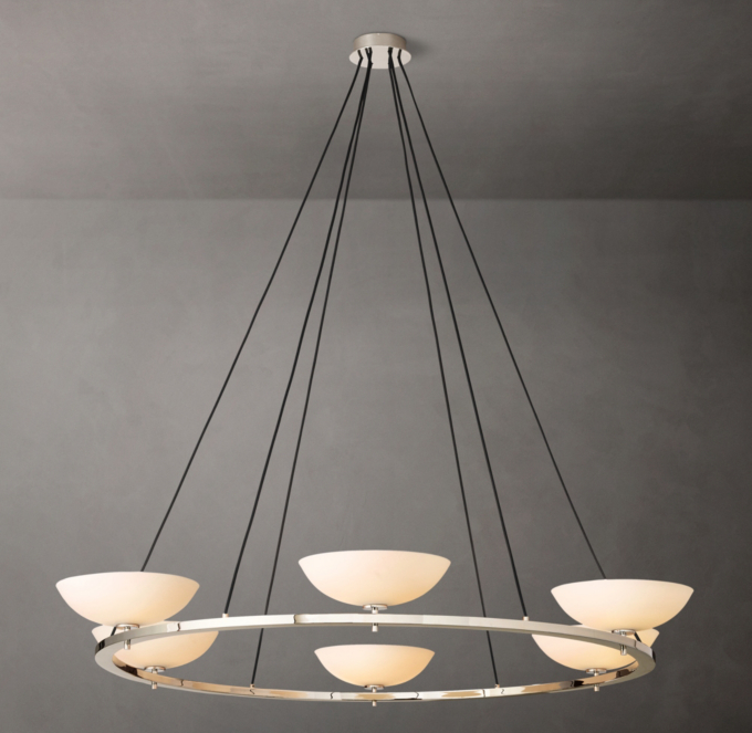 Vernet Round Chandelier 60\"