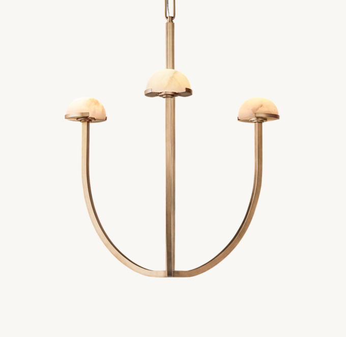 Pedra Round Chandelier 24\"