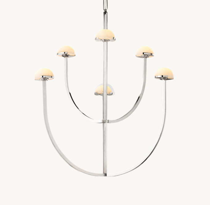 Pedra Round Chandelier 32\"