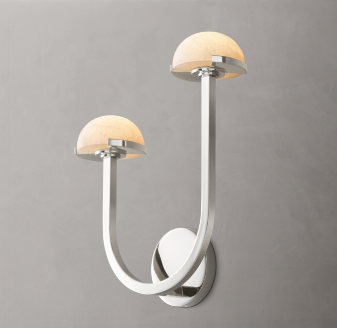 Pedra Double Sconce - Left 