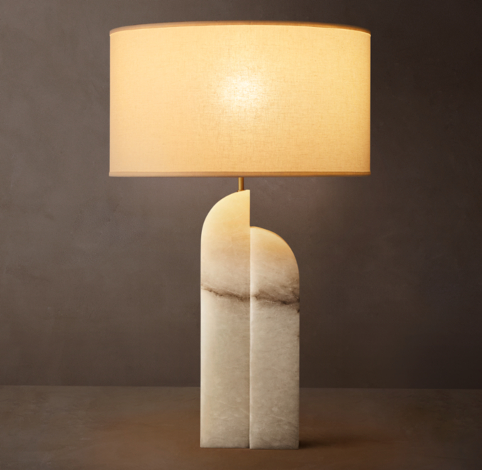 ◎ HALO ハロー SLAB LAMP TABLE 高級家具 レア Savoye Table Lamp - Left | RH