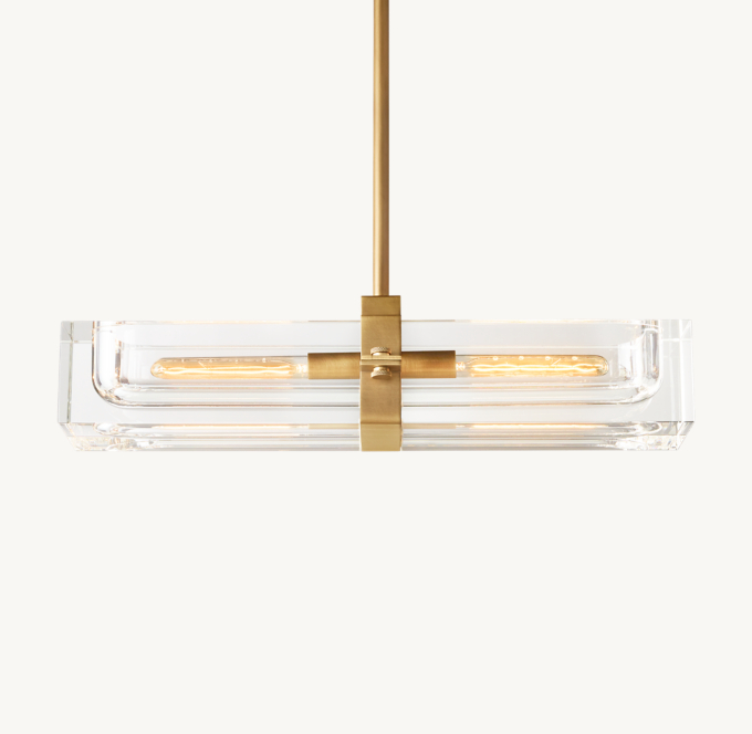 Savile Linear Chandelier 24&quot;