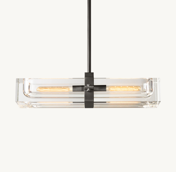 Savile Linear Chandelier 24\"