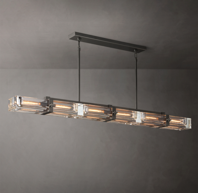 Savile Linear Chandelier 72\"