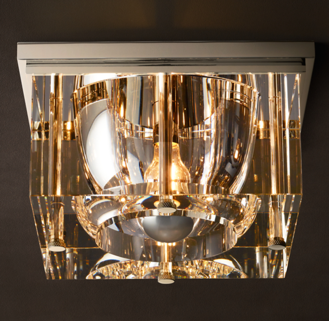 Savile Square Flushmount | RH