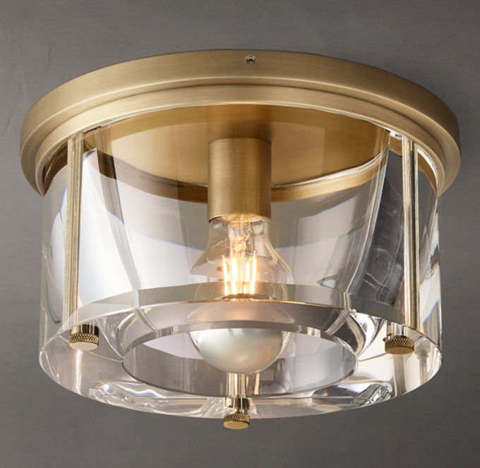 Savile Round Flushmount