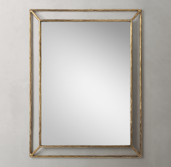 Thaddeus Open Beveled Mirror