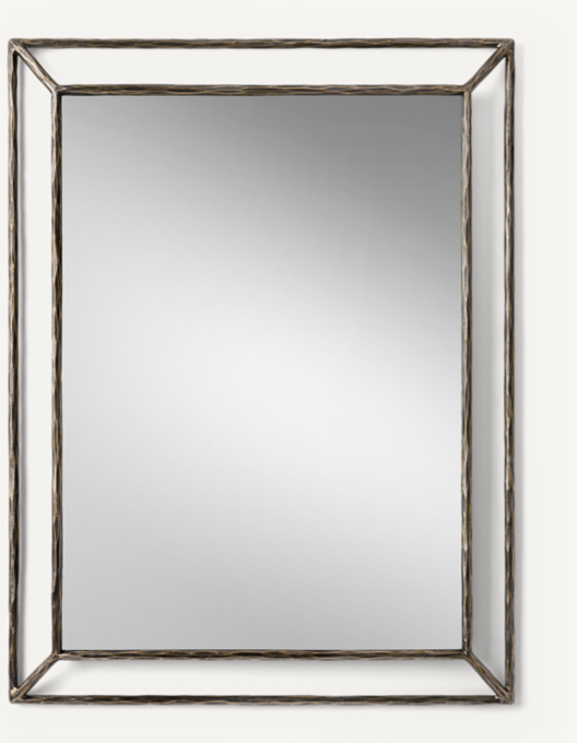 Thaddeus Open Beveled Mirror