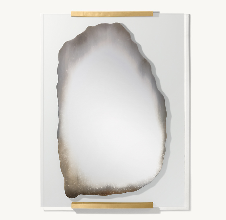 Postmodern Organic Mirror I | RH TEEN Postmodern Organic Mirror I | RH TEEN