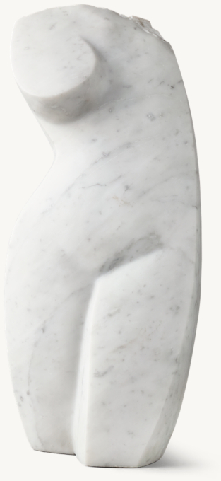 Italian Carrara Marble Cubist Sculpture - Helena