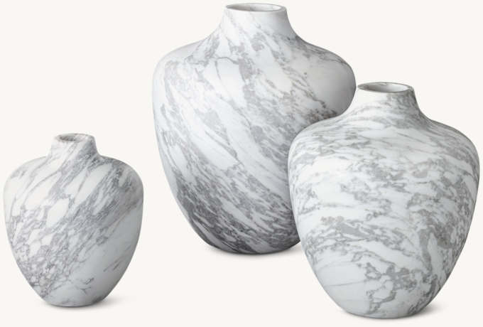 Italian Arabescato Vessel